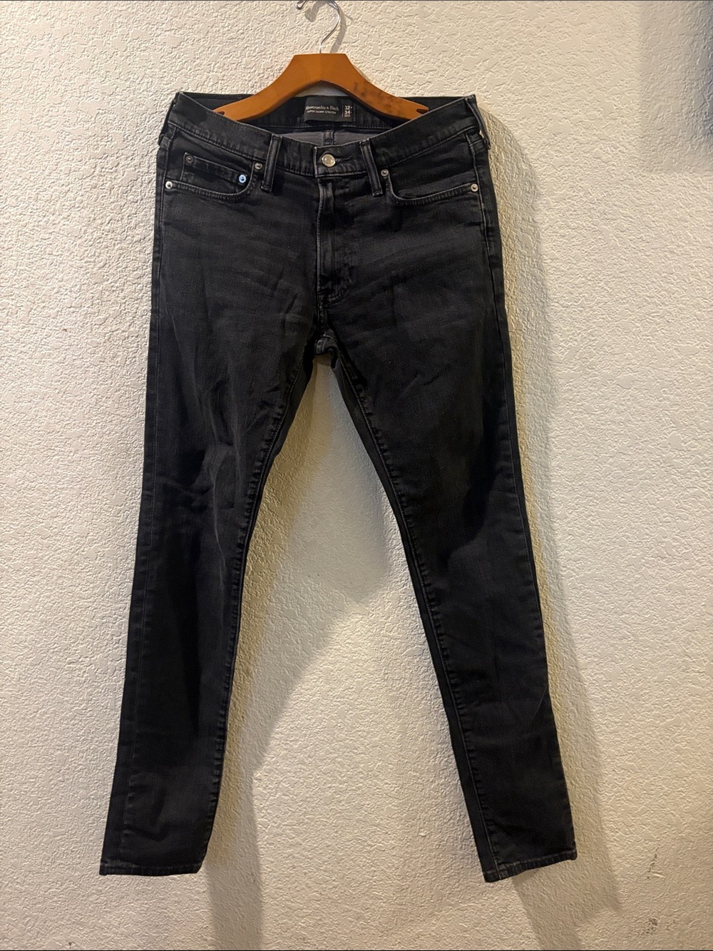 Abercrombie & Fitch Black Skinny Jeans
